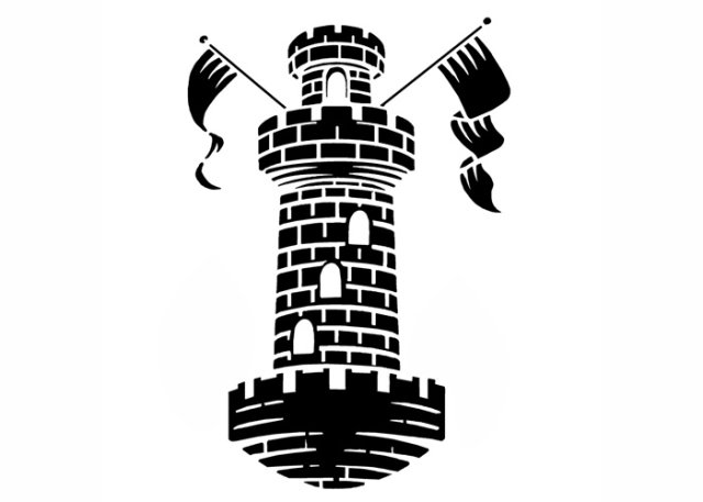 castle tower icon